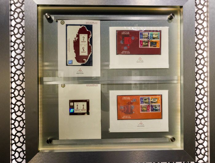  قطر.. معرض الطوابع البريدية في «كتارا» يحتفي بالبطولات العالمية لكرة القدم 